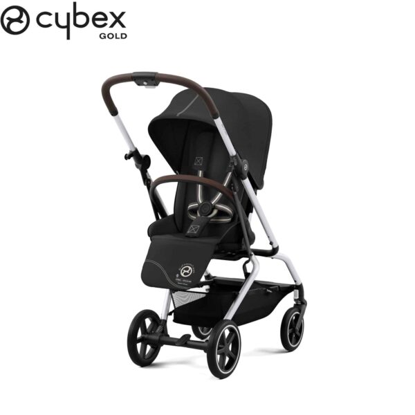 CYBEX Eezy S Twist 2 Poussette – Moon Black