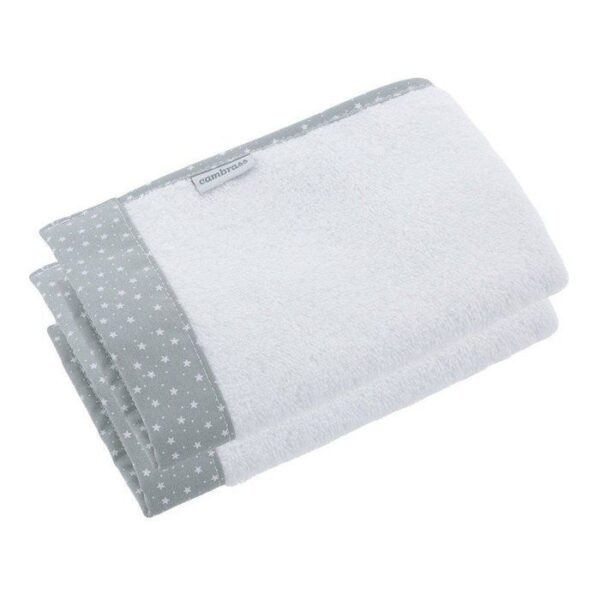 couffert 2serviettie de bain liberty gris